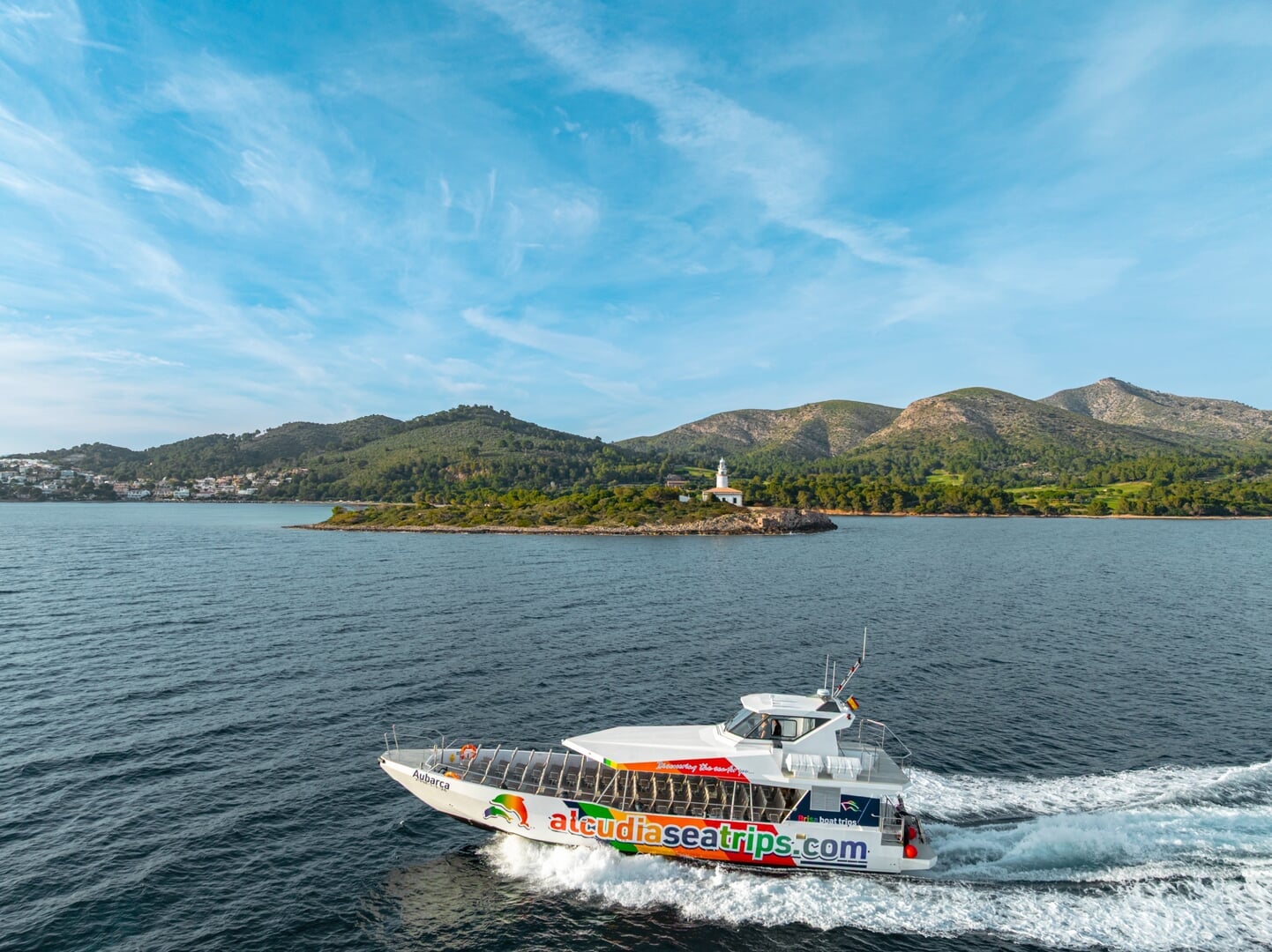 Boot in der Bucht von Alcudia