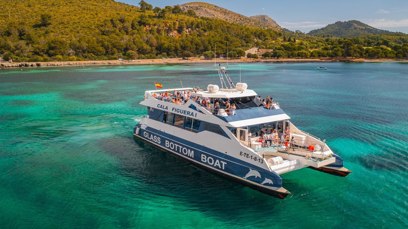 Glasbodenboot von Alcudia
