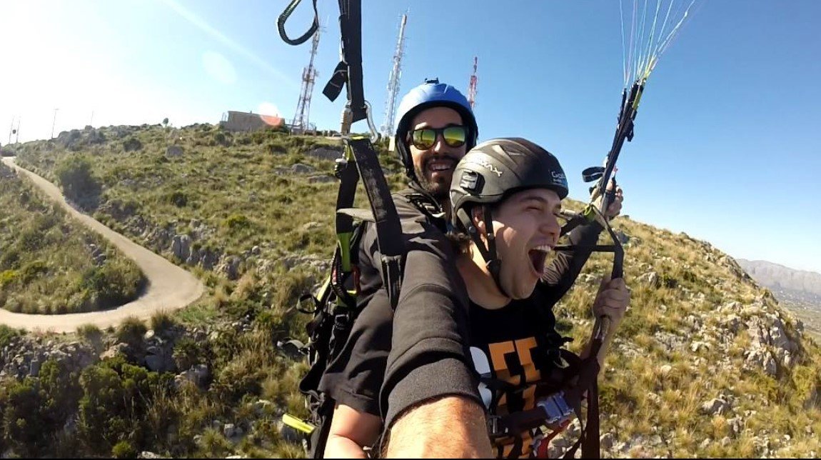 son san marti, paragliding in alcudia