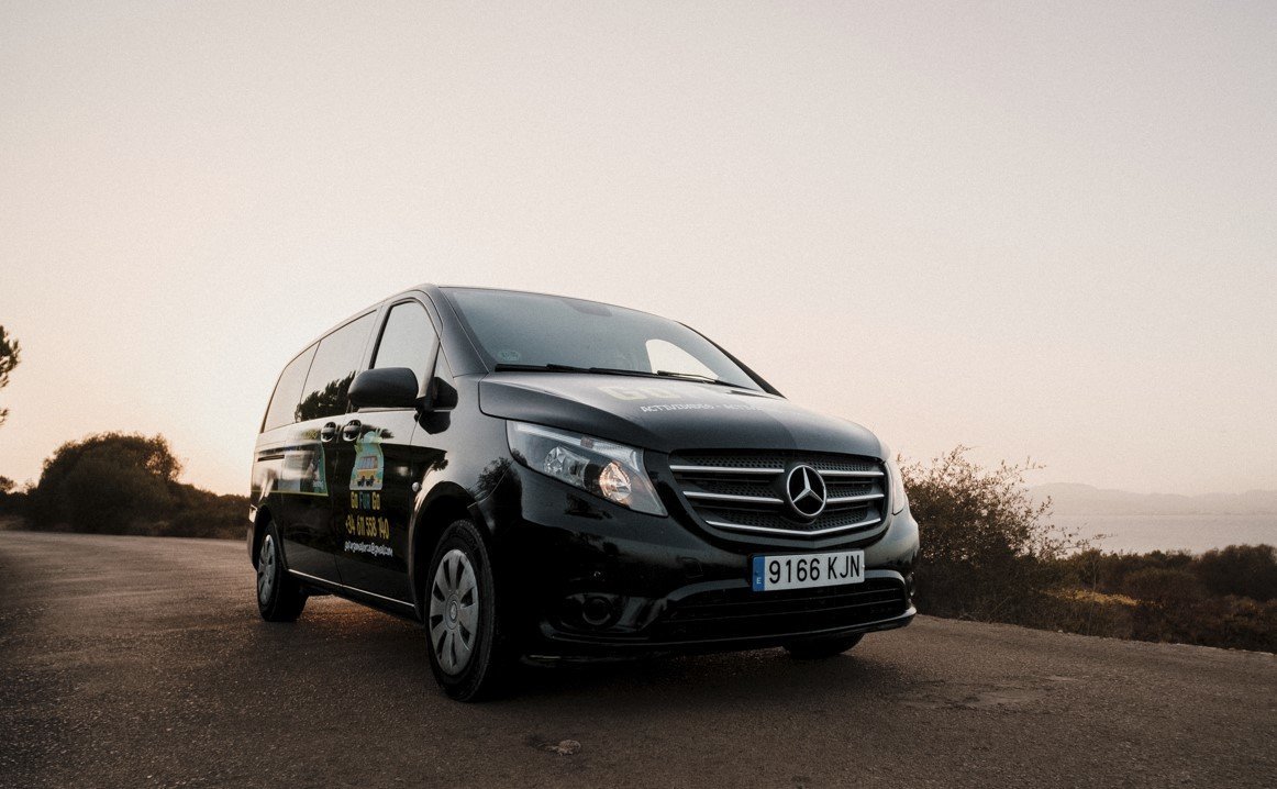 Fahrzeug beim Ausflug