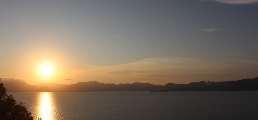 Sonnenuntergang Zeit auf Mallorca