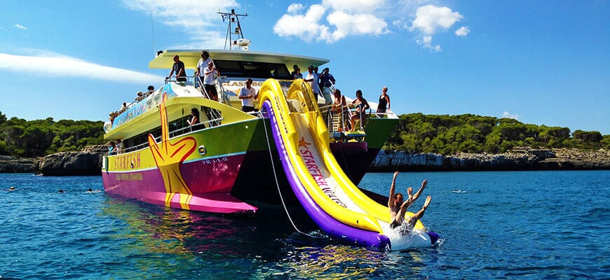 Badestopp in Cala Mondragó