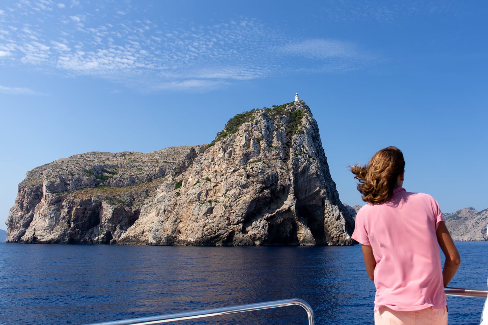 Schiff nach Cap Formentor