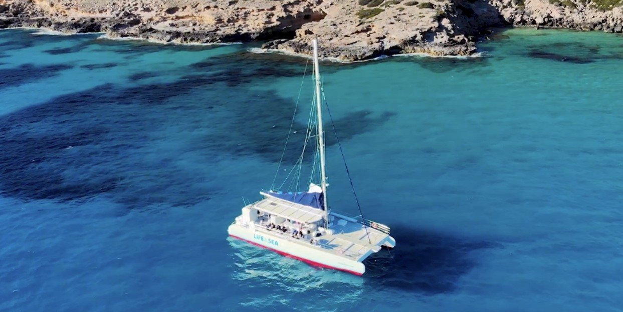 ein tag auf meer auf mallorca