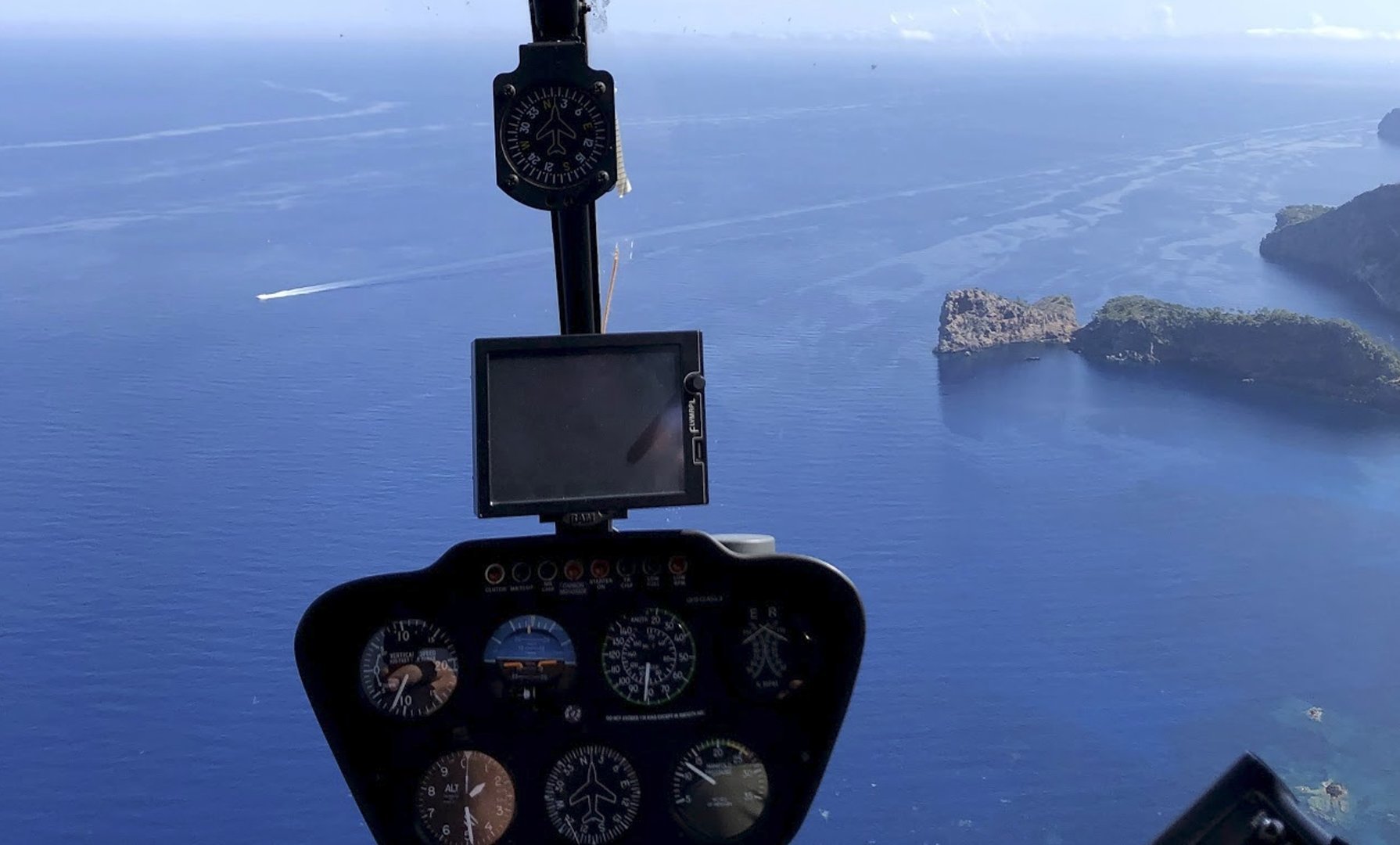 Landeplatz des Helikopters