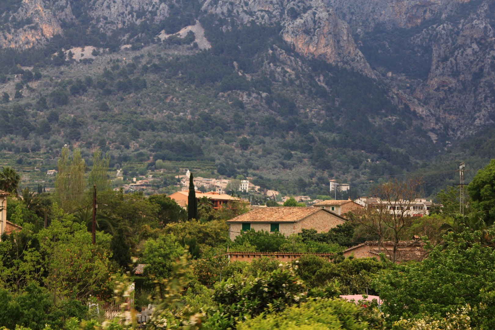 vista de la valle de soller