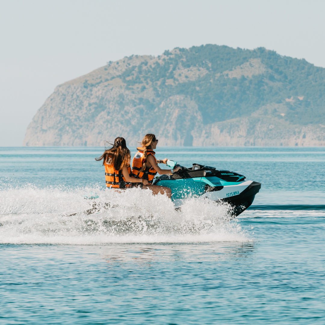 Rute mit Jet Ski nach Formentor