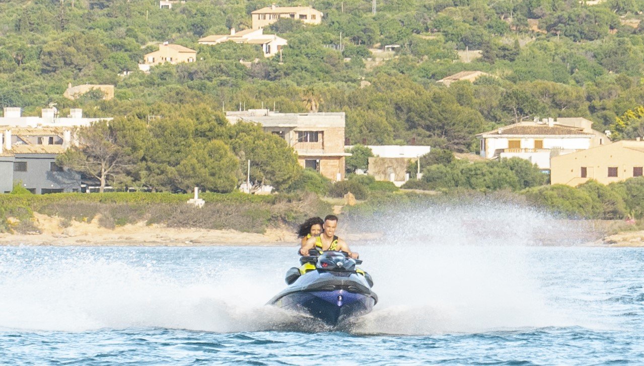 Jet Ski in der Bucht von Alcudia