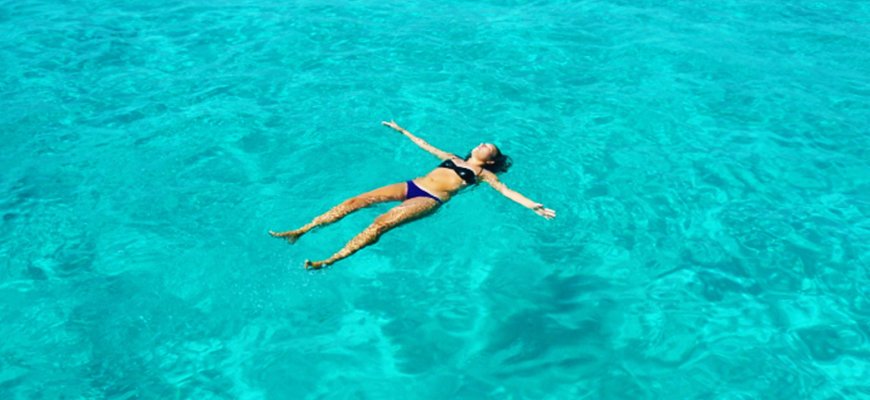 schwimmen am Es Trenc