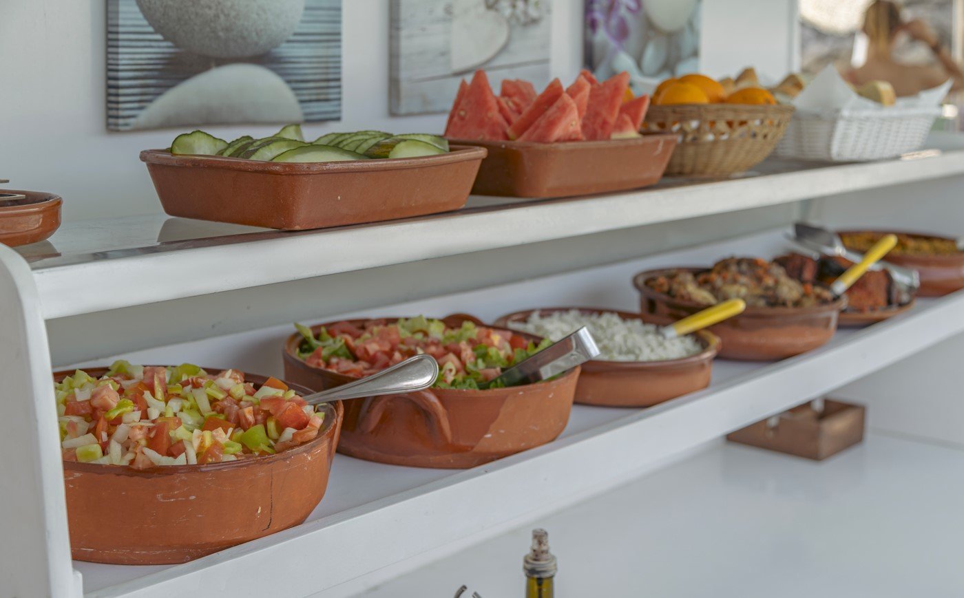 Essen auf dem Schiff