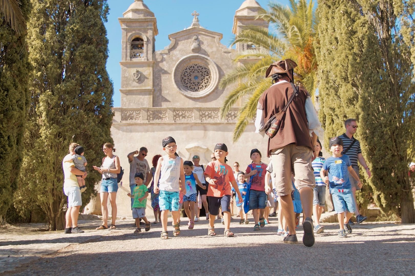 Insel Besichtigung mit Piraten