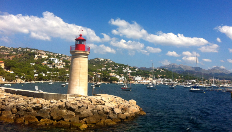 Leuchtturm suden Mallorca