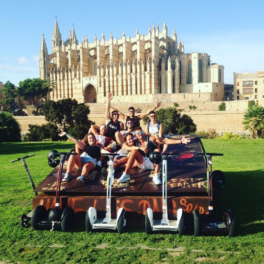 segway fahren in Palma