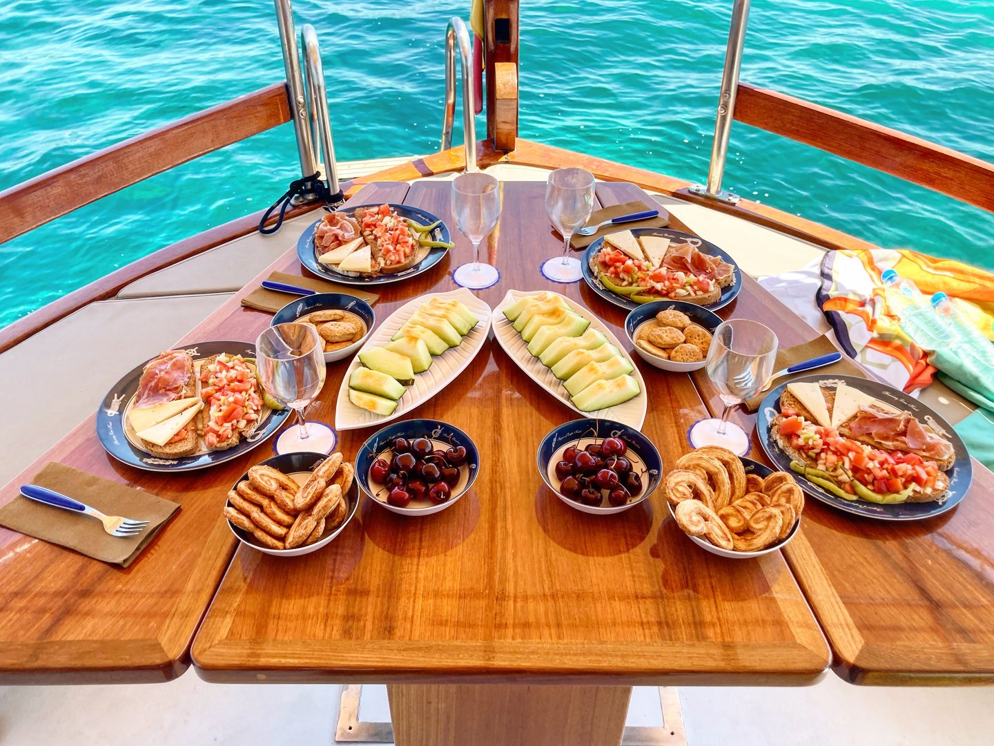 comida incluida en el alquiler