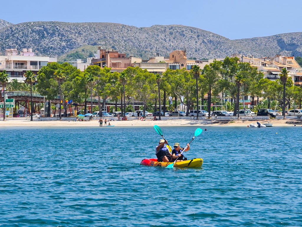 Alquilar un kayak en Alcudia