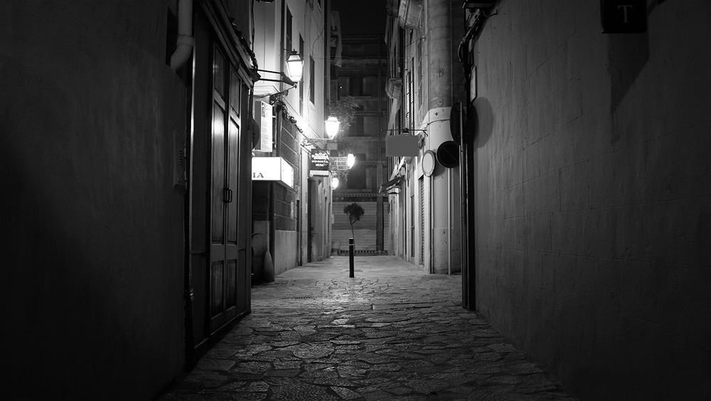 Calle de Palma de noche