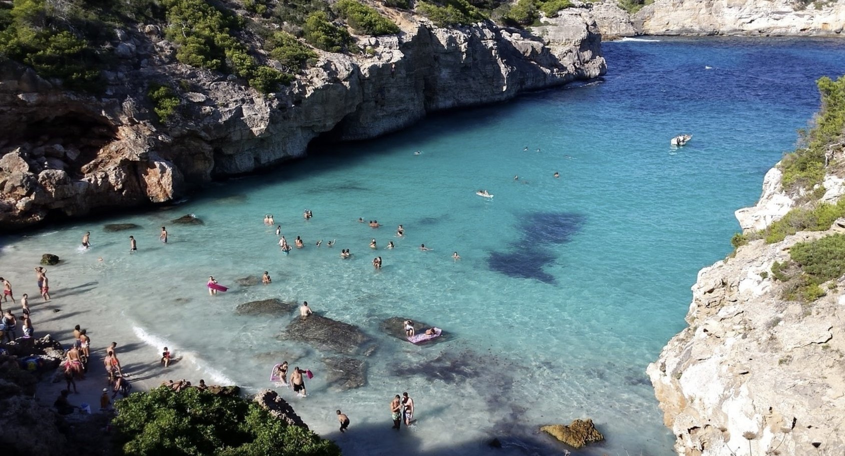 calo des moro en moto de agua