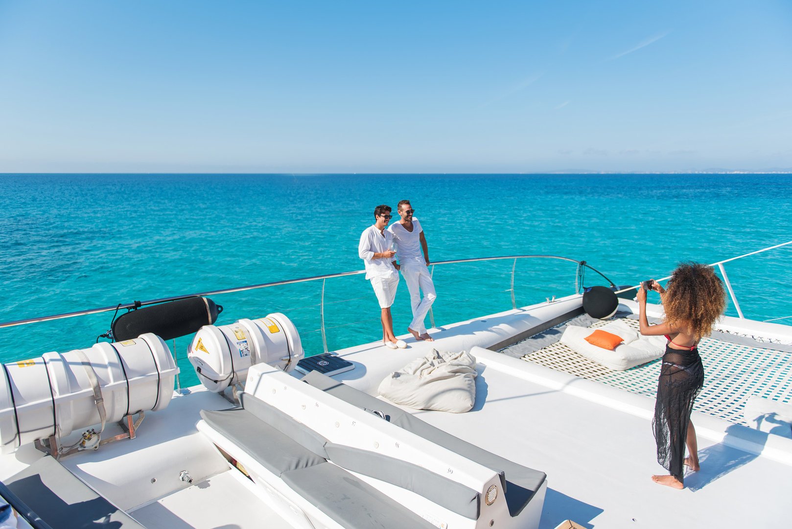 travesia en catamaran