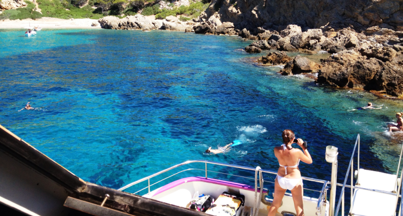 Diversión en el mar