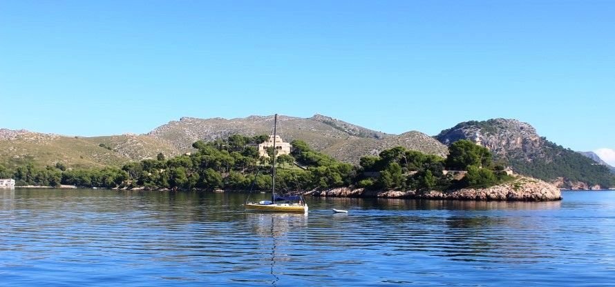 paseo barco pollensa