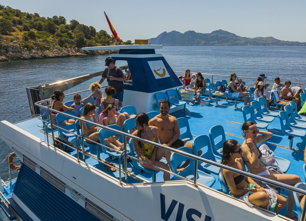 vista de la zona de formentor