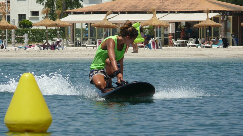 Electric surf board en Mallorca