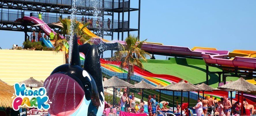 Parque acuático para todo la familia