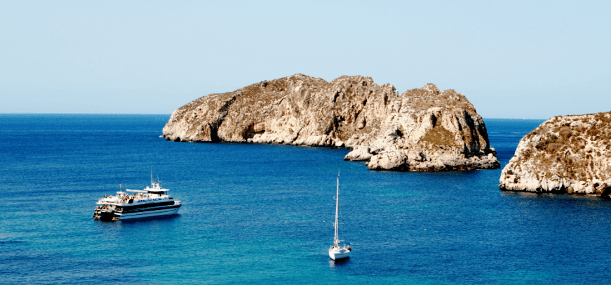 parada para baño en cala figuera