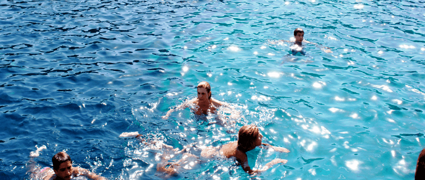 parada baño en cala figuera