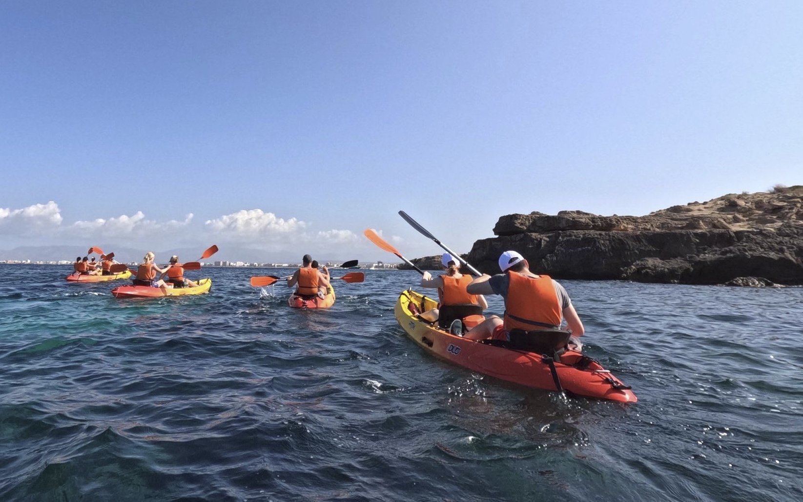 Tour en kayak desde can pastilla