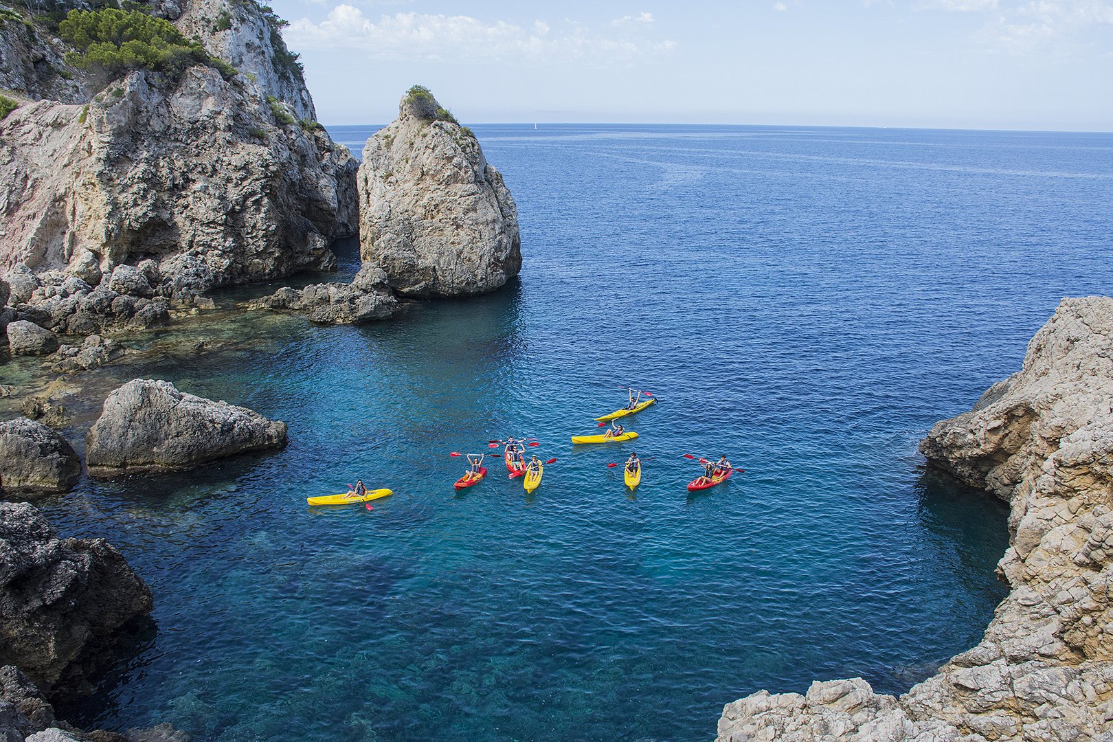 Tour en kayak en Mallorca