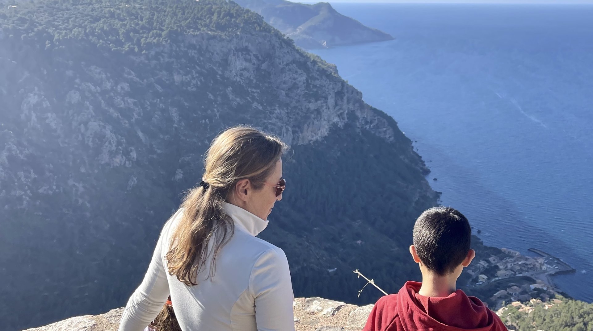 mirador en la ruta a pie por valldemossa