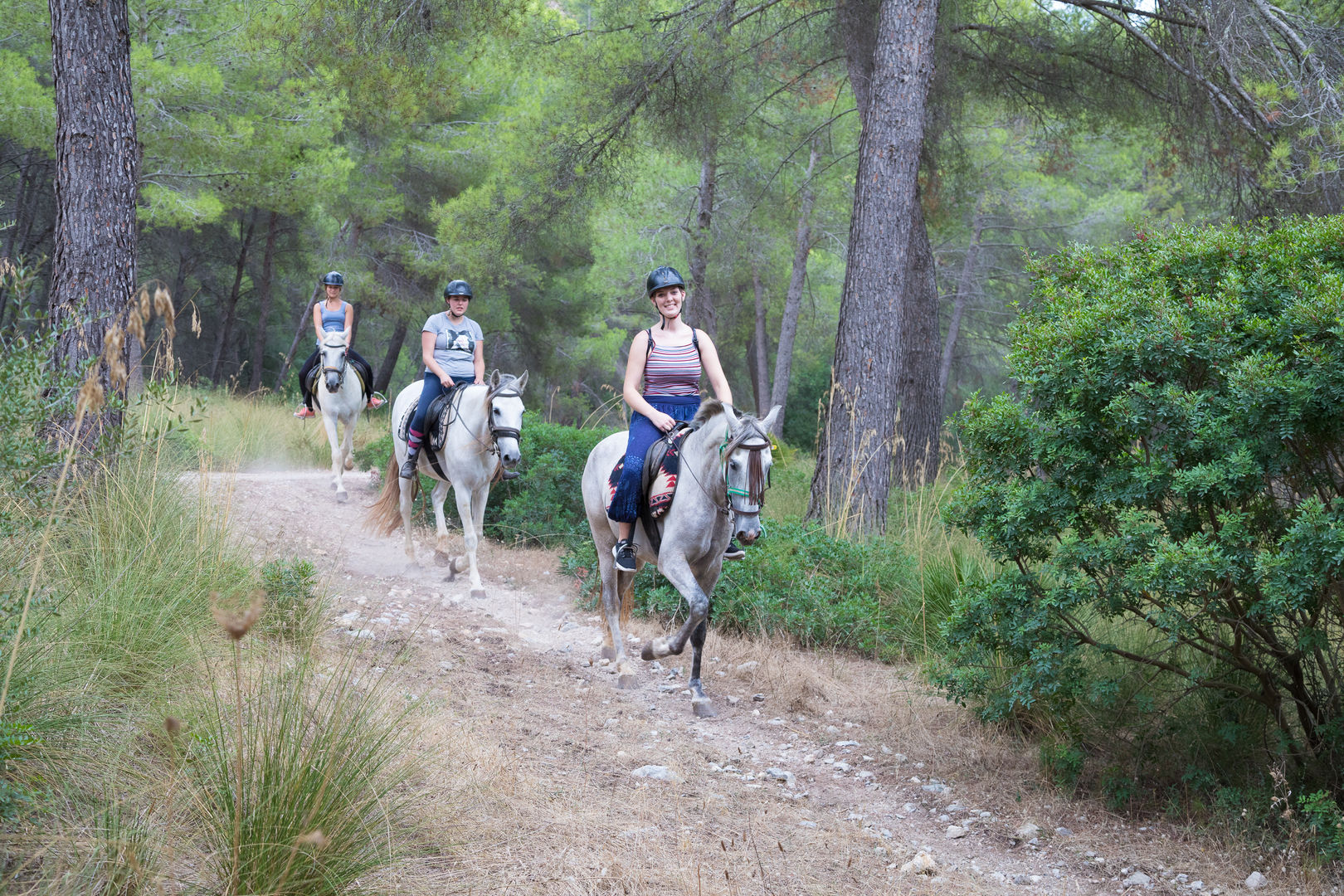 paseo en caballo en Alcudia