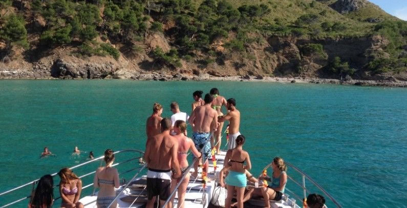 excursion en barco