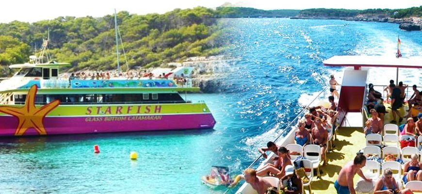 paseo en barco desde cala d'or