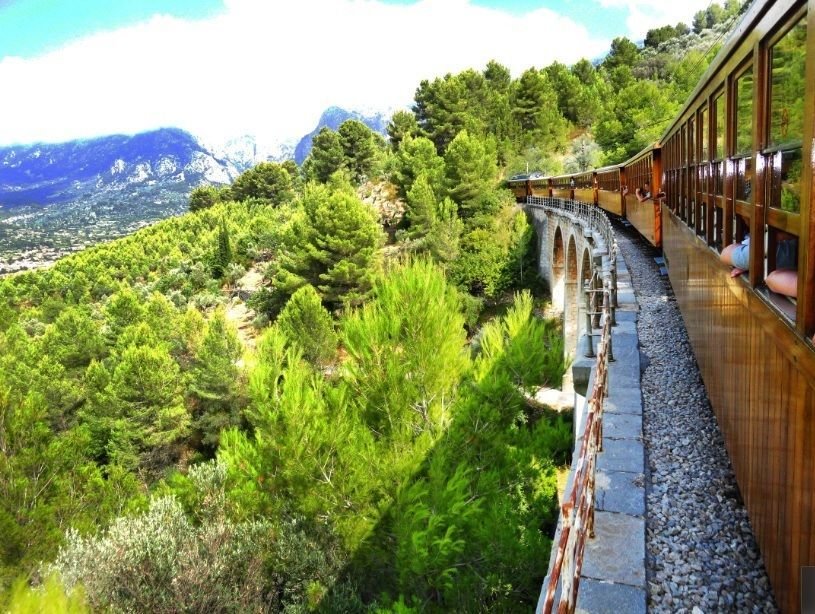 Bonitas vistas de Tren de Soller