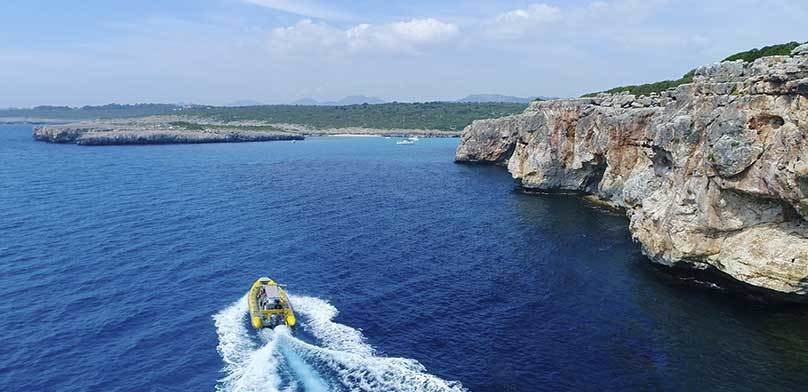tour en barco por las calas de mallorca