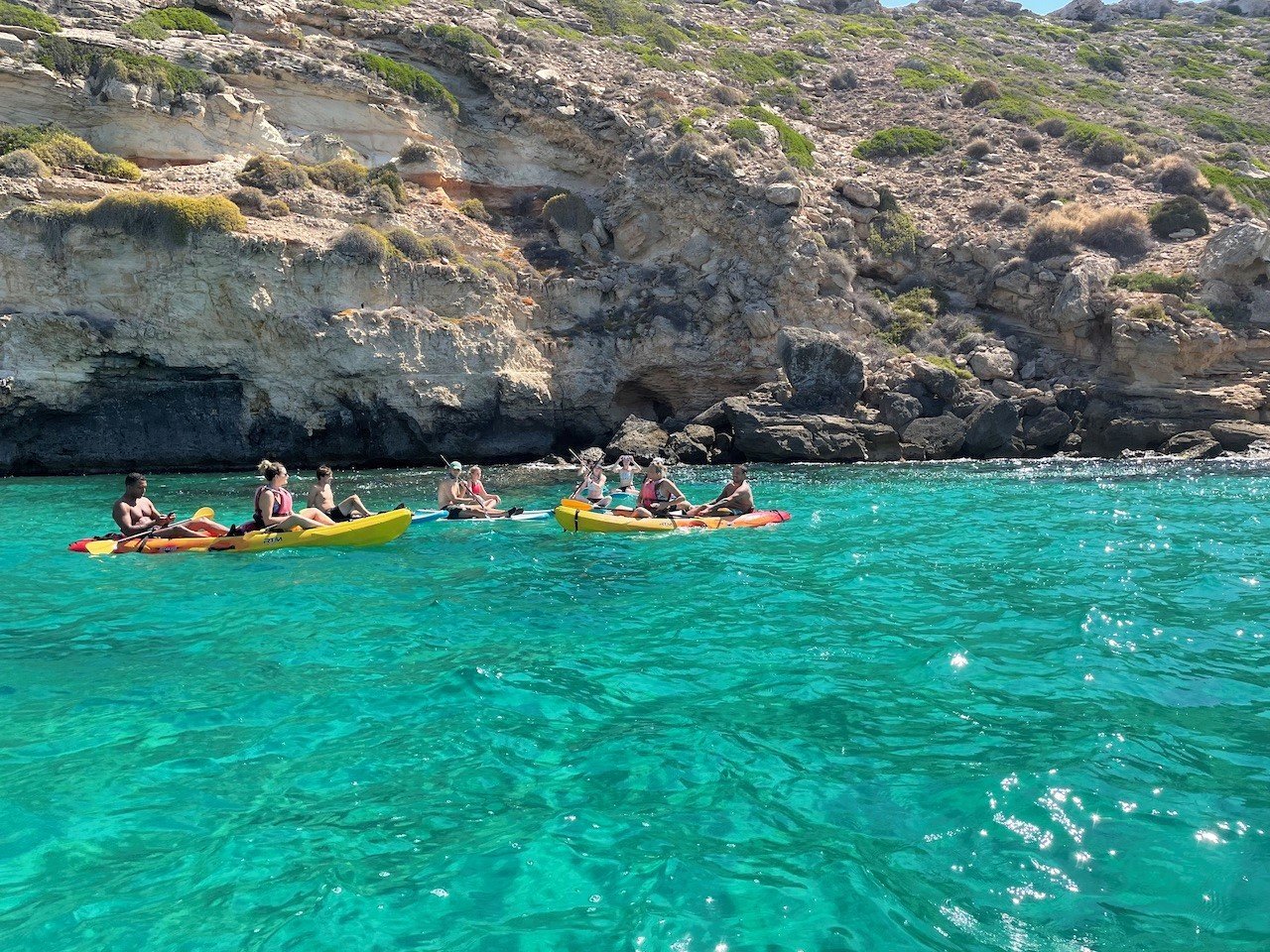 tour en kayak por mallorca