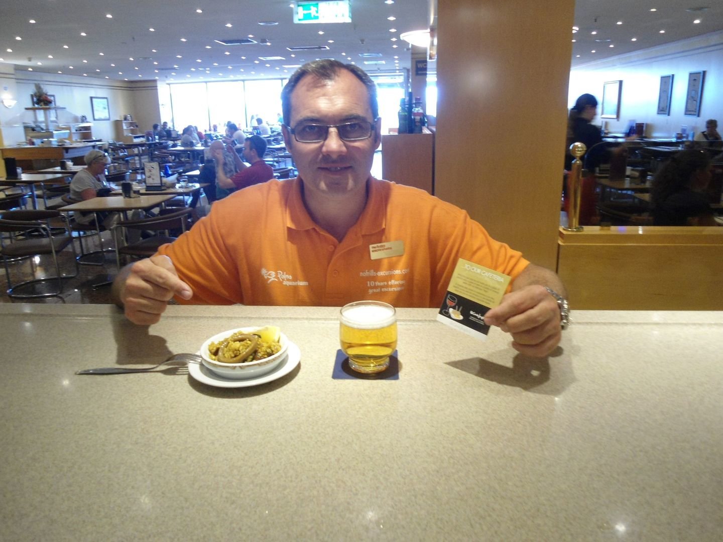 parada para tomar una tapa