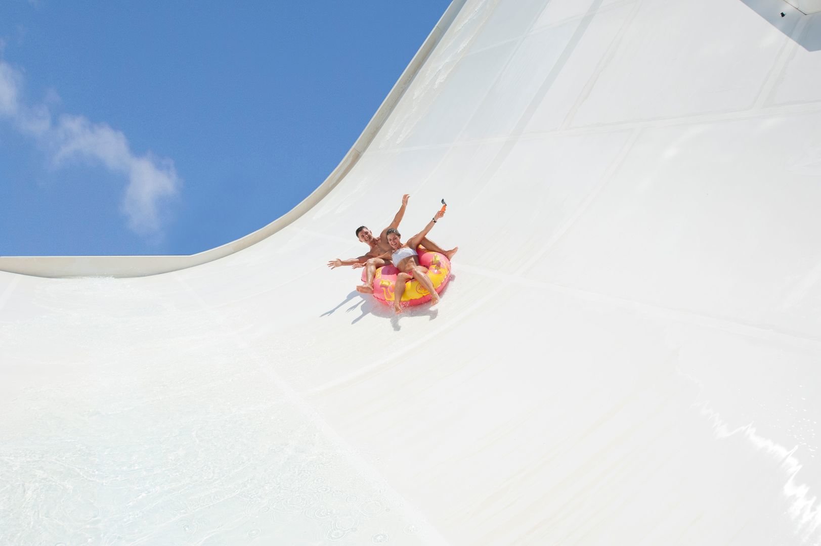 diversion en el tobogan