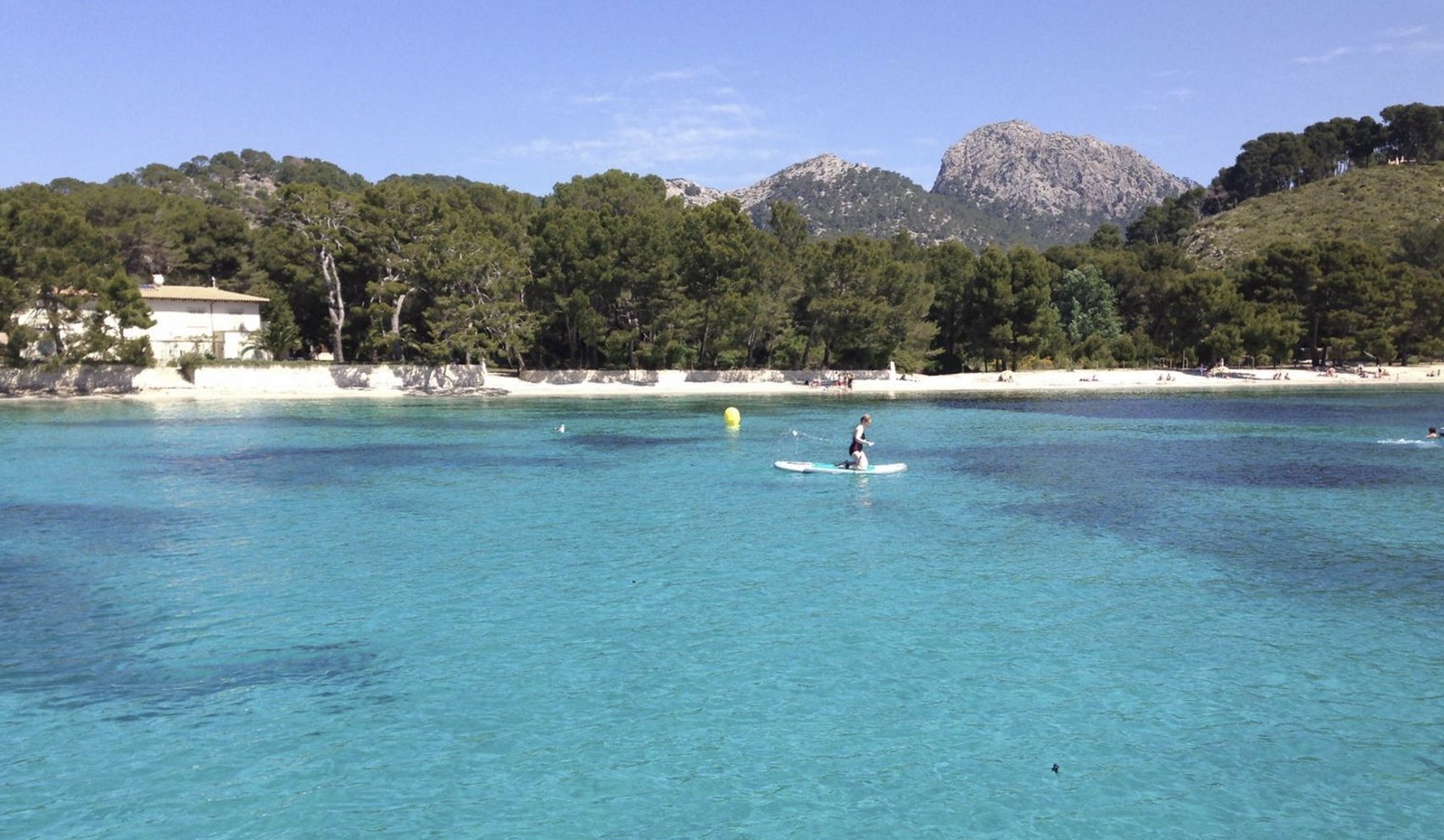 boat trip in the bay of pollensa