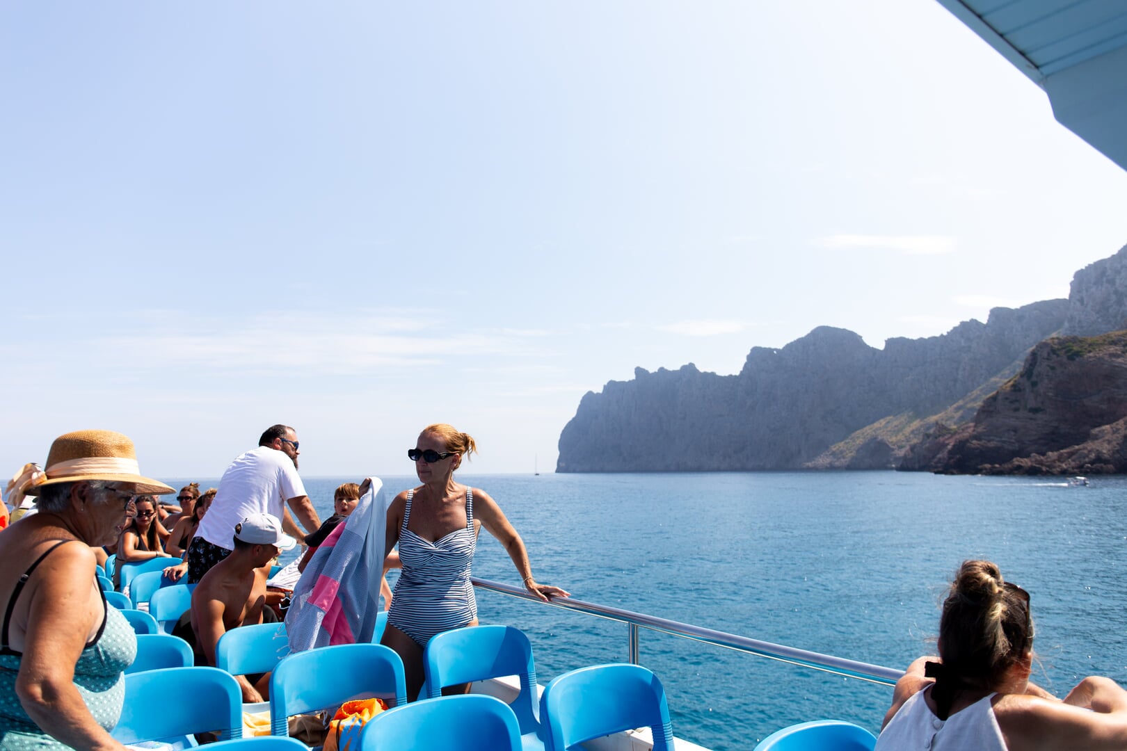view from the boat