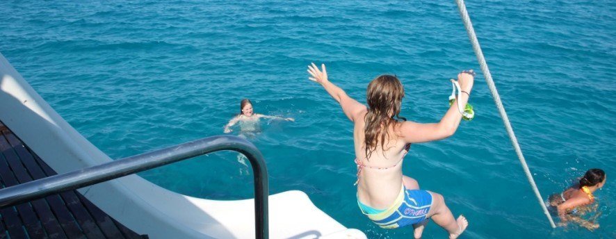 people enjoying the boat trip