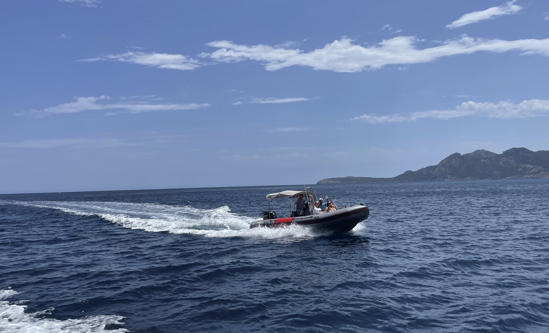 boat trip along the north coast of Mallorca