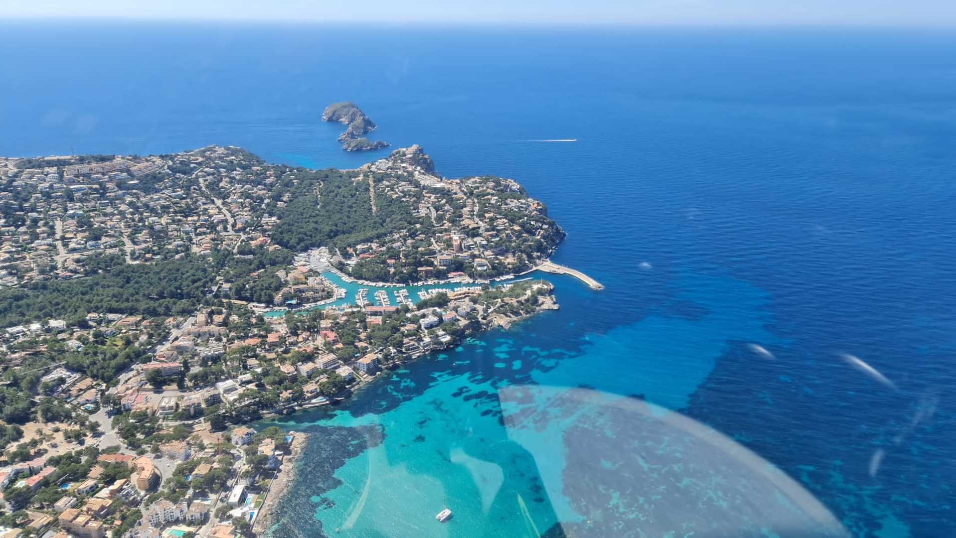 helicopter excursion mallorca