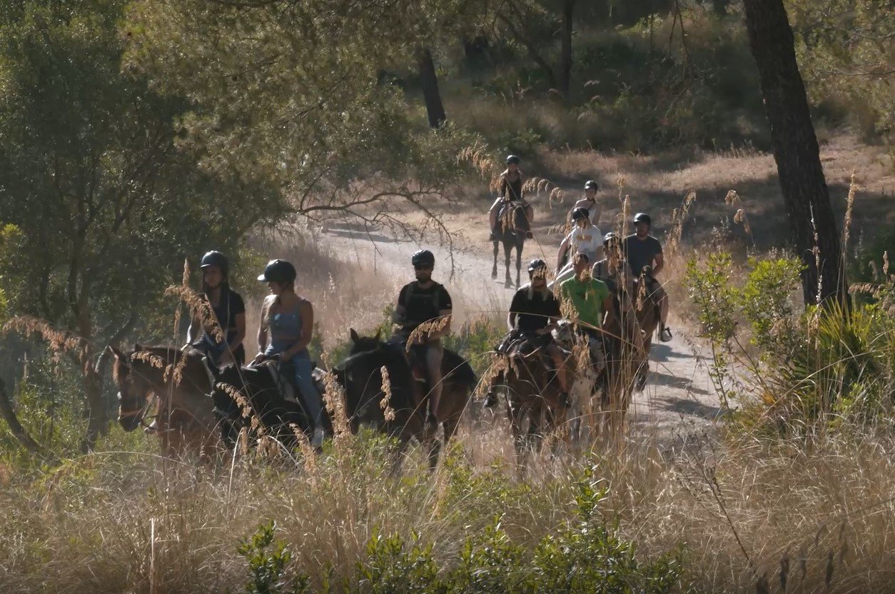 horse riding with ranxo ses roques