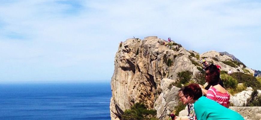 excursion in mallorca to formentor