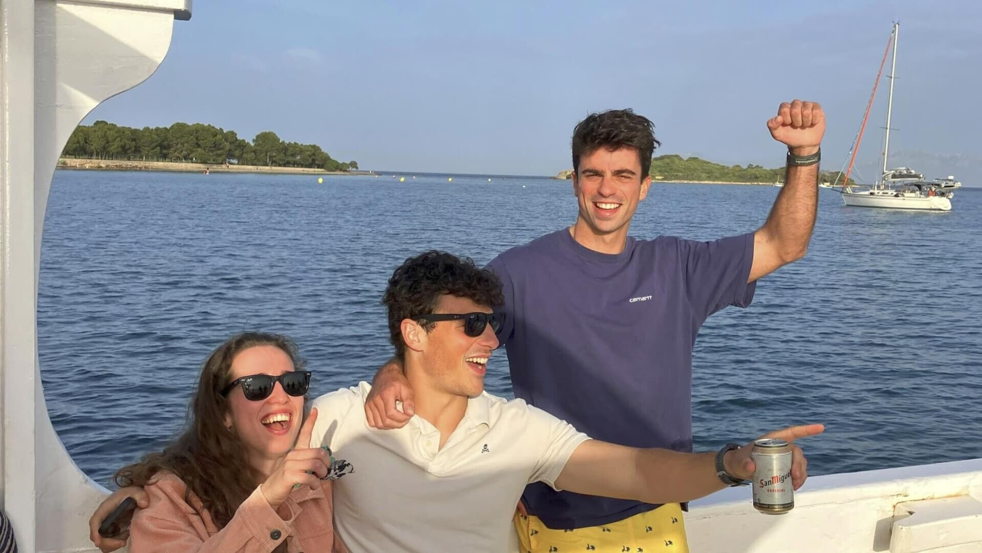 family boat trip mallorca