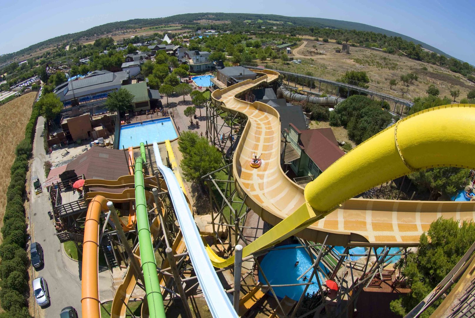 Slides western water parc