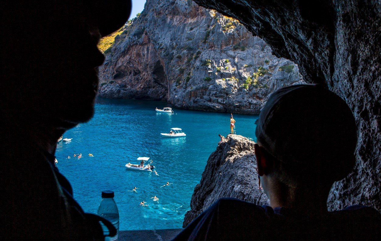 tunel in sa calobra